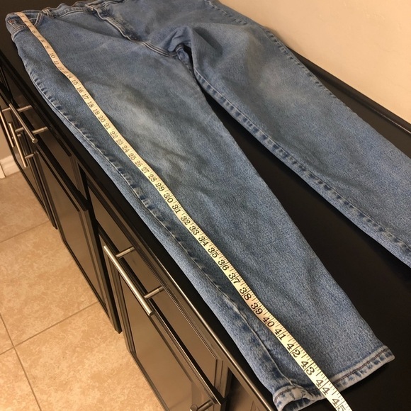 LEVI’S 922 Orange tab 1996 tapered leg high waisted 20W Med, light, Vintage - Picture 14 of 16